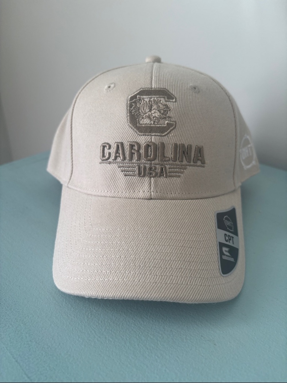 Carolina Gamecocks USA Beige Baseball Cap